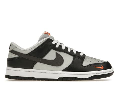 nike dunk low black total orange men's mini swoosh|Nike Dunk Low price.